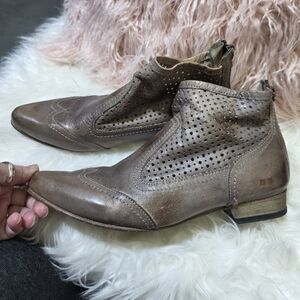 Bed Stu / Baylene Cobbler Series Leather Ankle Boots